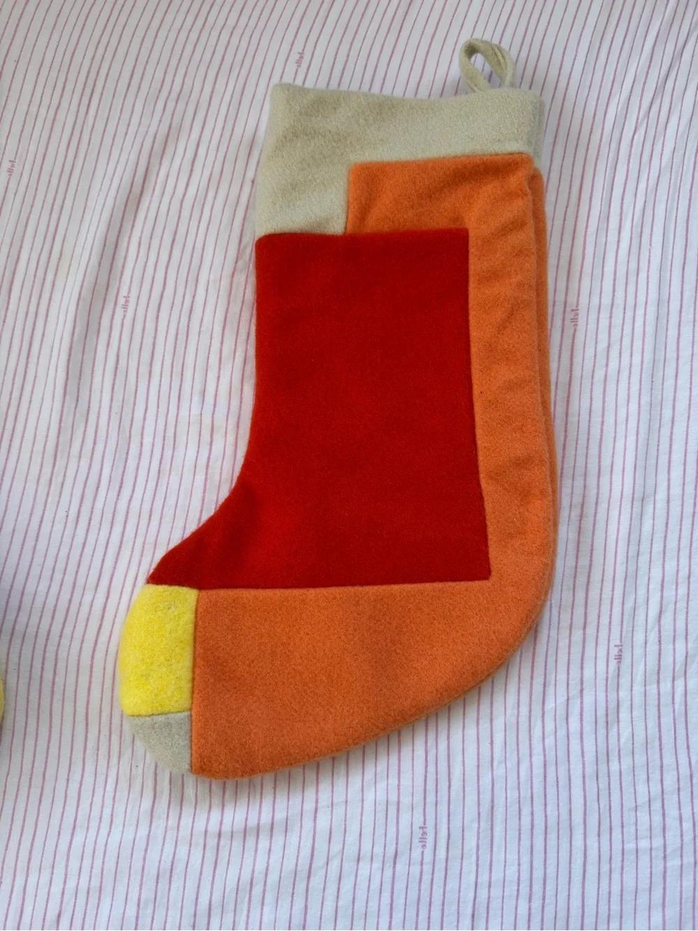 Lego Colorblock Holiday Christmas Stockings,Stocking Stuffer, Set of 4, GUC.